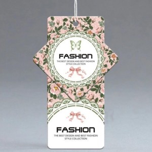Creative Fashion Beklædnings etiket hangtag Skræddersyet 03